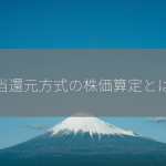 配当還元方式の株価算定とは？